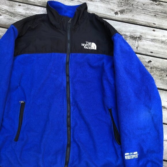Vintage The North Face Summit Series Windbreaker Jacket XL Blue - Picture 5 of 8